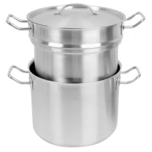 Thundergroup 16 QT 18/8 STAINLESS STEEL DOUBLE BOILER