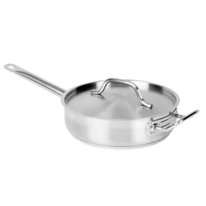Thundergroup 5 QT 18/8 STAINLESS STEEL SAUTE PAN