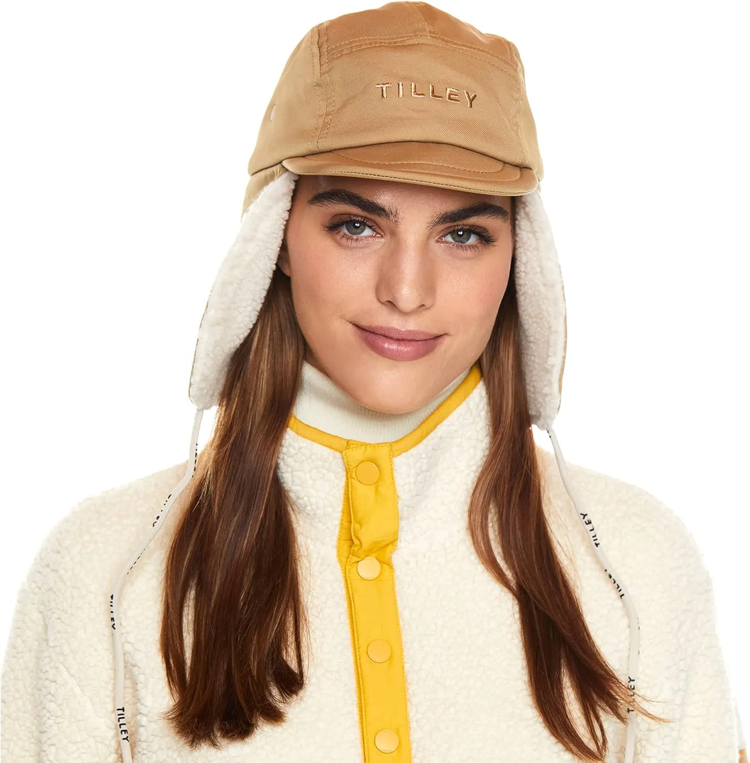 Tilley Unisex Winter Rove Aviator Hat, Fleece-Lined, Built for Extreme