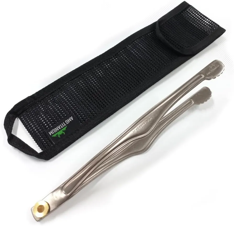 Tongs Clip 25cm/ 9.8 Inch Lightweight Outdoor Camping Cookware Backpacking Hiking