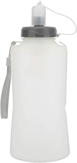 Topyond Collapsible Water Bottle Camping Kettle 750ml Reuseable Silicone Foldable Water Bottles for Travel Gym Camping Hiking Leak Proof Lightweight
