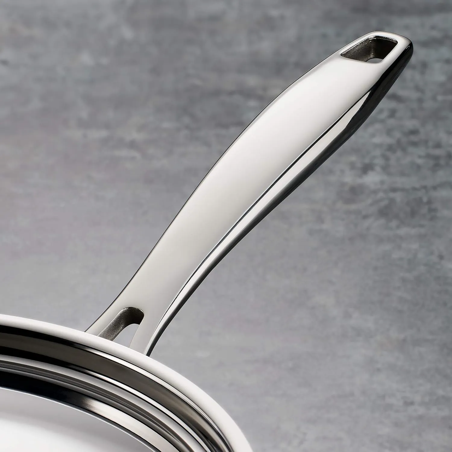 Tramontina Tri-Ply Clad Stainless Steel 10-Piece Cookware Set with Lids, Pots and Pans Kitchen Set, Induction-Ready, Dishwasher-Safe, NSF-Certified, Made in Brazil