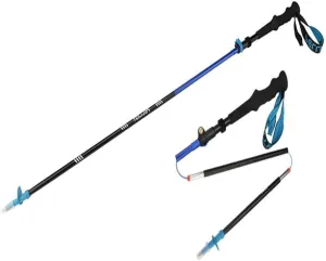 Trekking Poles – Collapsible Telescopic Hiking Poles with Quick Lock and Antishock System, Ultralight Aluminum Walking Sticks for Hiking, Camping, Backpacking, and Mountaineering