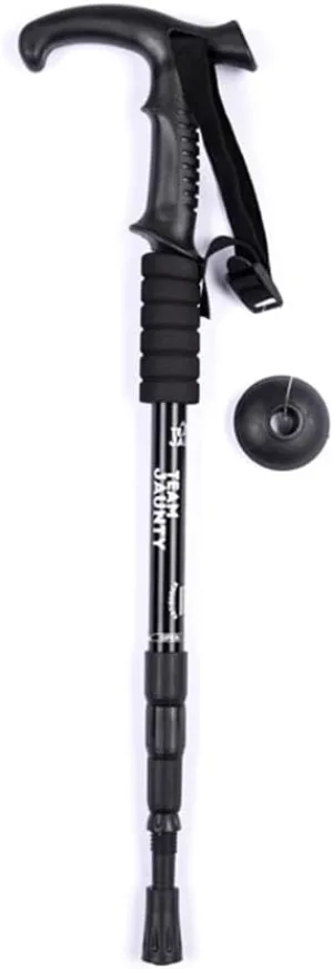 Trekking Poles for Outdoor Hiking - Lightweight and Durable Aluminum Alloy, T-Handle and Adjustable Length - Perfect for Mountain Climbing and Hiking