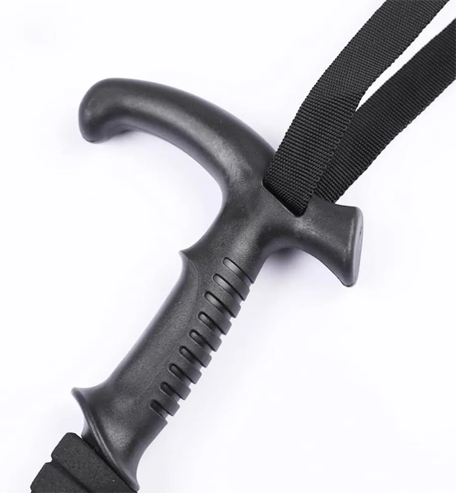 Trekking Poles for Outdoor Hiking - Lightweight and Durable Aluminum Alloy, T-Handle and Adjustable Length - Perfect for Mountain Climbing and Hiking