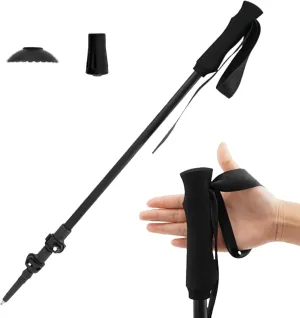 Trekking Poles, Lightweight Telescopic Hiking Poles with EVA Handle Walking Sticks for Camping, Climbing, Backpacking, Mountaineering