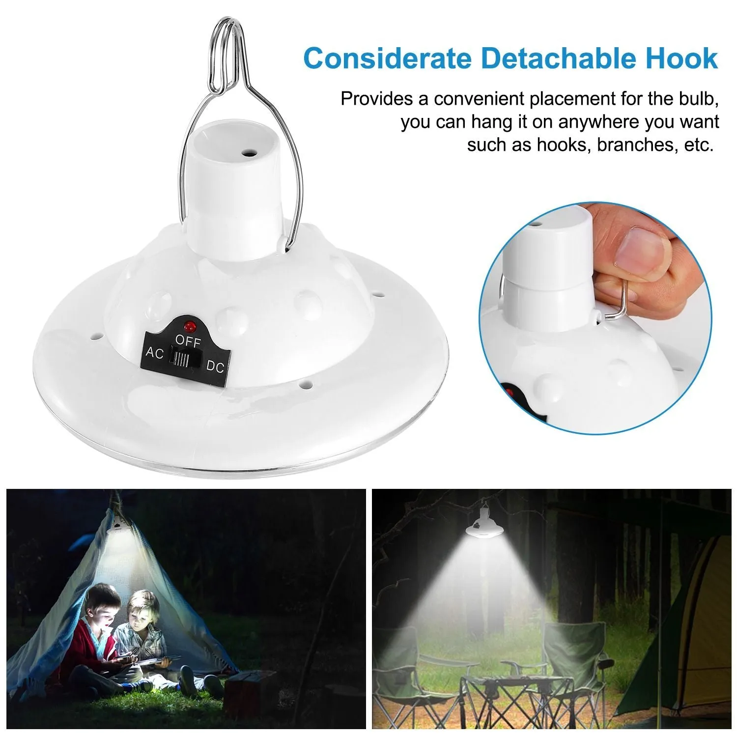 Trending product Light LED Solar Light Lamp Hanging Bulb Portable Best-reviewed Camping Emergency Lantern