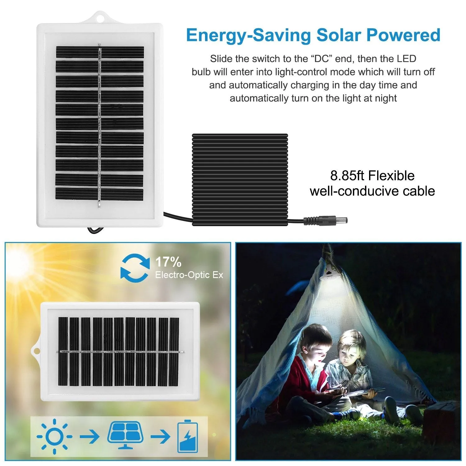 Trending product Light LED Solar Light Lamp Hanging Bulb Portable Best-reviewed Camping Emergency Lantern