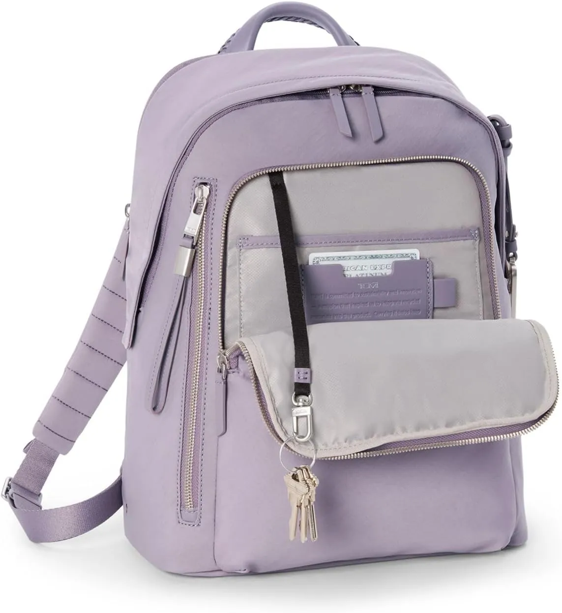 TUMI - Voyageur Halsey Backpack - Travel Backpack - For Business, Fashion, Commute - Holds Up to 14" Screens - Lavender