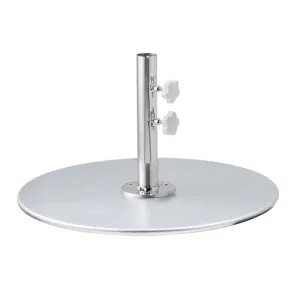 Umbrella Round Base 25kgs Galvanised