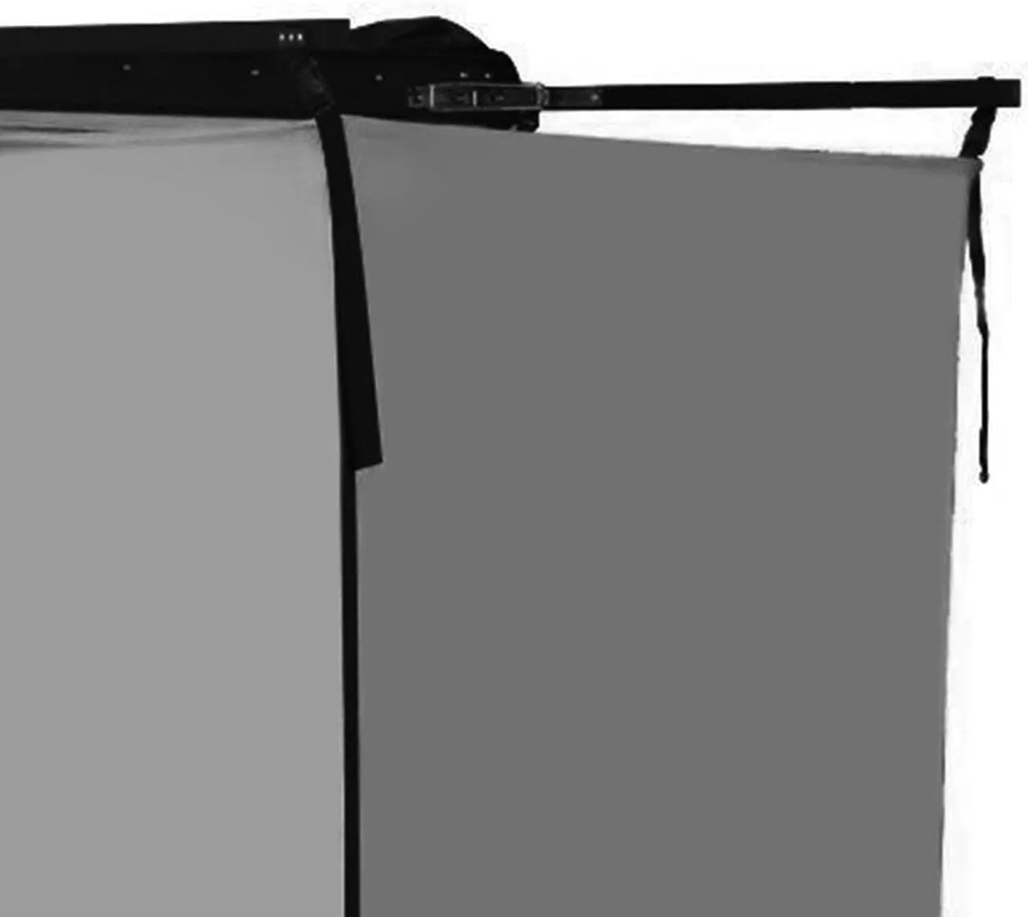 Vehicle Side Shower Tent Changing Dressing Room Portable Bathroom Overland Privacy Shelter for Long Road Trips Tailgate Van, Gray