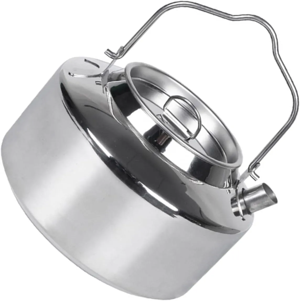 VICASKY Stainless Steel Portable Kettle Camping Water Boiler Temperature Control Perfect for Tea Coffee