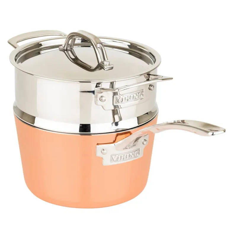 Viking Contemporary 4-Ply Copper 9-Piece Cookware Set