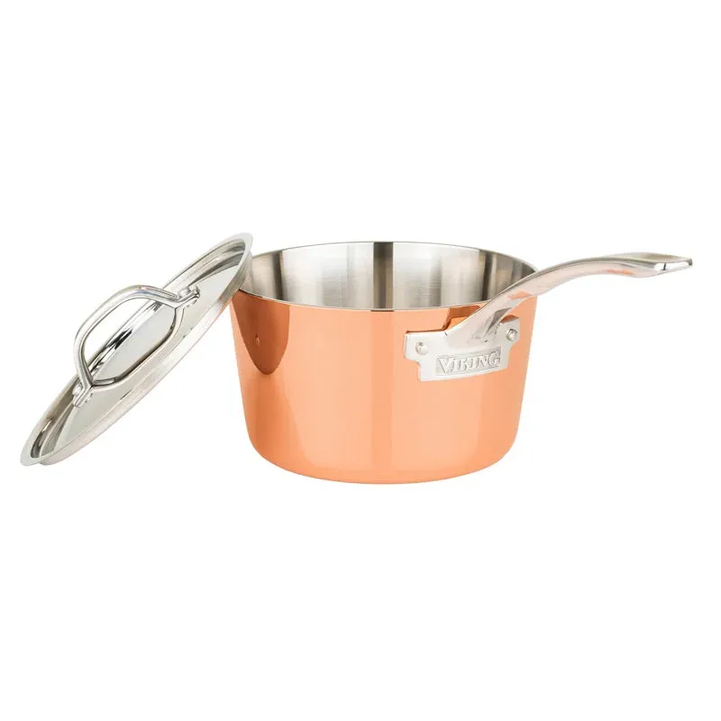 Viking Contemporary 4-Ply Copper 9-Piece Cookware Set