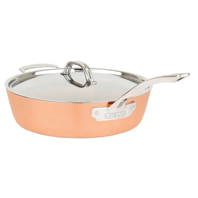 Viking Contemporary 4-Ply Copper 9-Piece Cookware Set