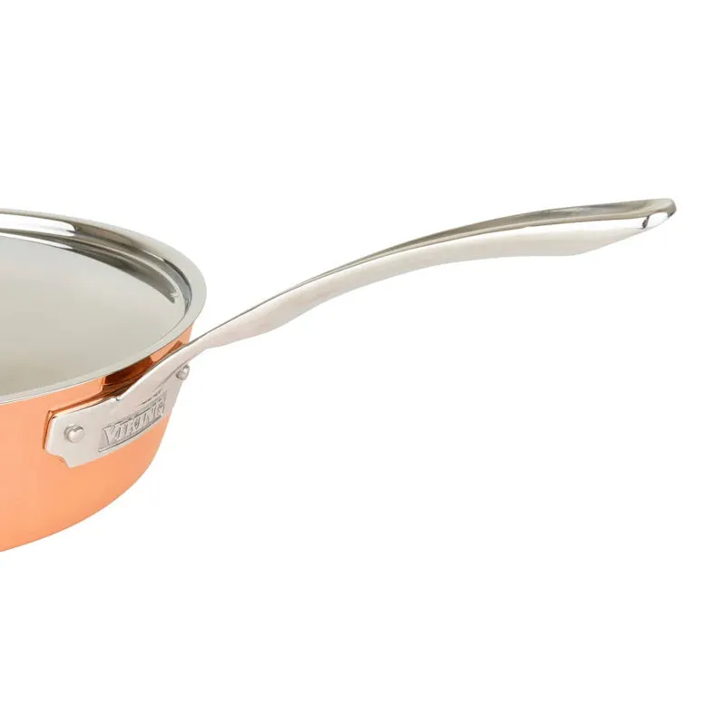 Viking Contemporary 4-Ply Copper 9-Piece Cookware Set