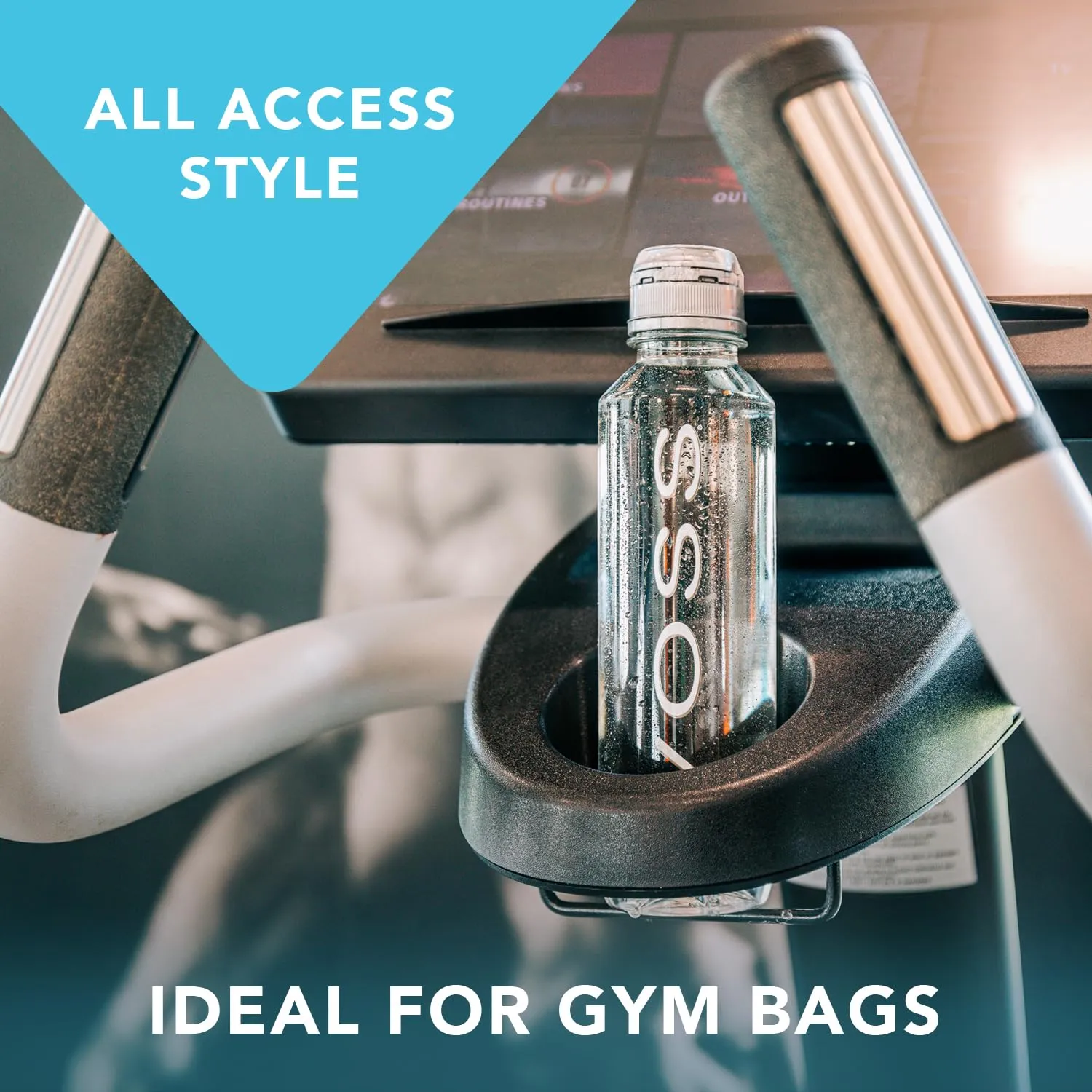 VOSS Premium Still Bottled Water - Pure, Crisp & Refreshing - BPA Free PET Plastic Water Bottles with Sports Cap for Easy, Spill-Free Drinking - Ideal for Gym, Running, Hiking - 500ml, Pack of 24