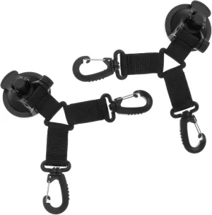 Wakauto 2pcs Cup Securing Hook Heavy Duty Anchor for Car Tents Camping and Outdoor Use for Tarps Canoeing and Kayaking Strong Load Capacity No Punch Design