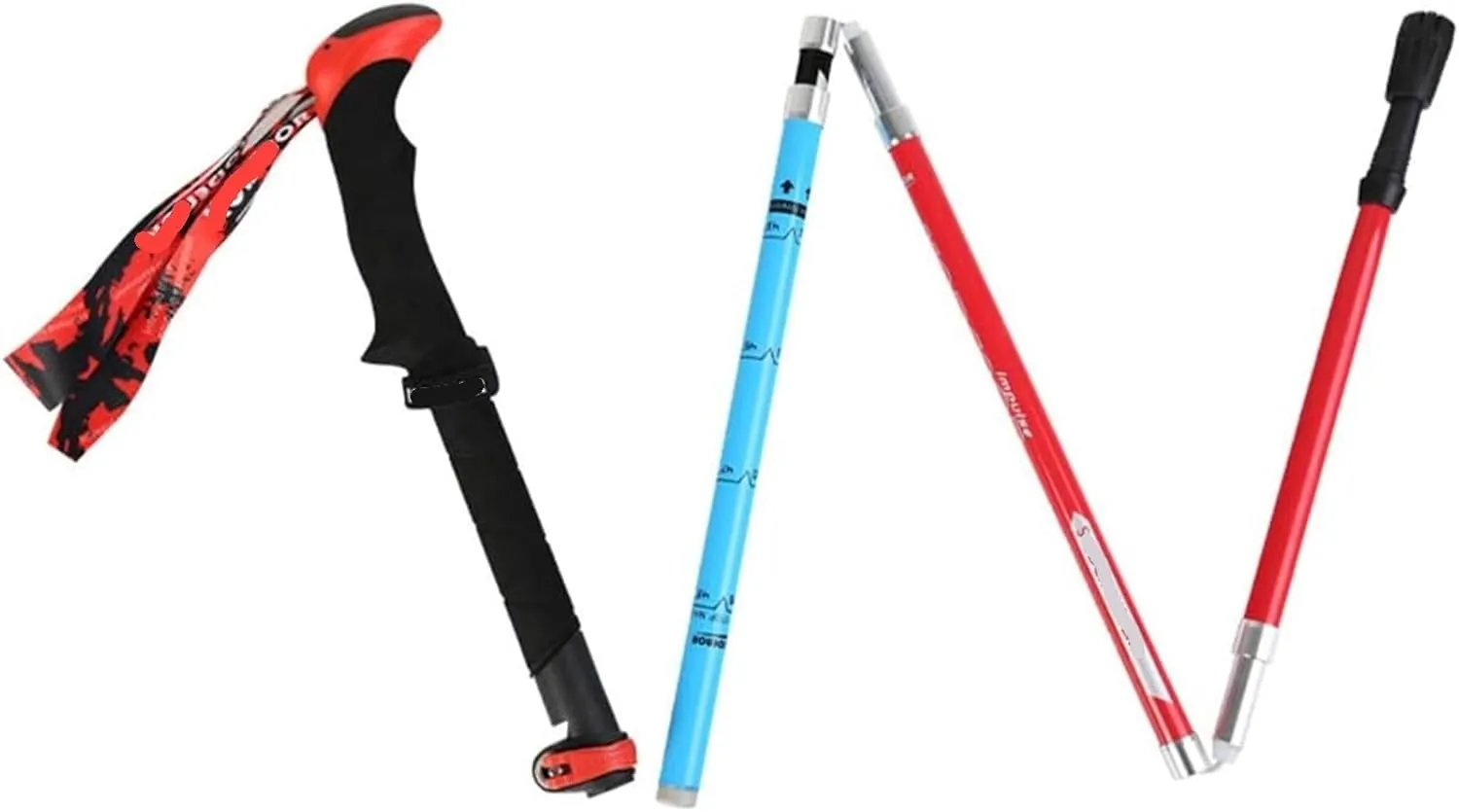 Walking Stick Hiking Poles Hiking Poles Strong Lightweight Walking Sticks Carbon Fiber Trekking Poles for Camping Hiking Gear Trekking Poles