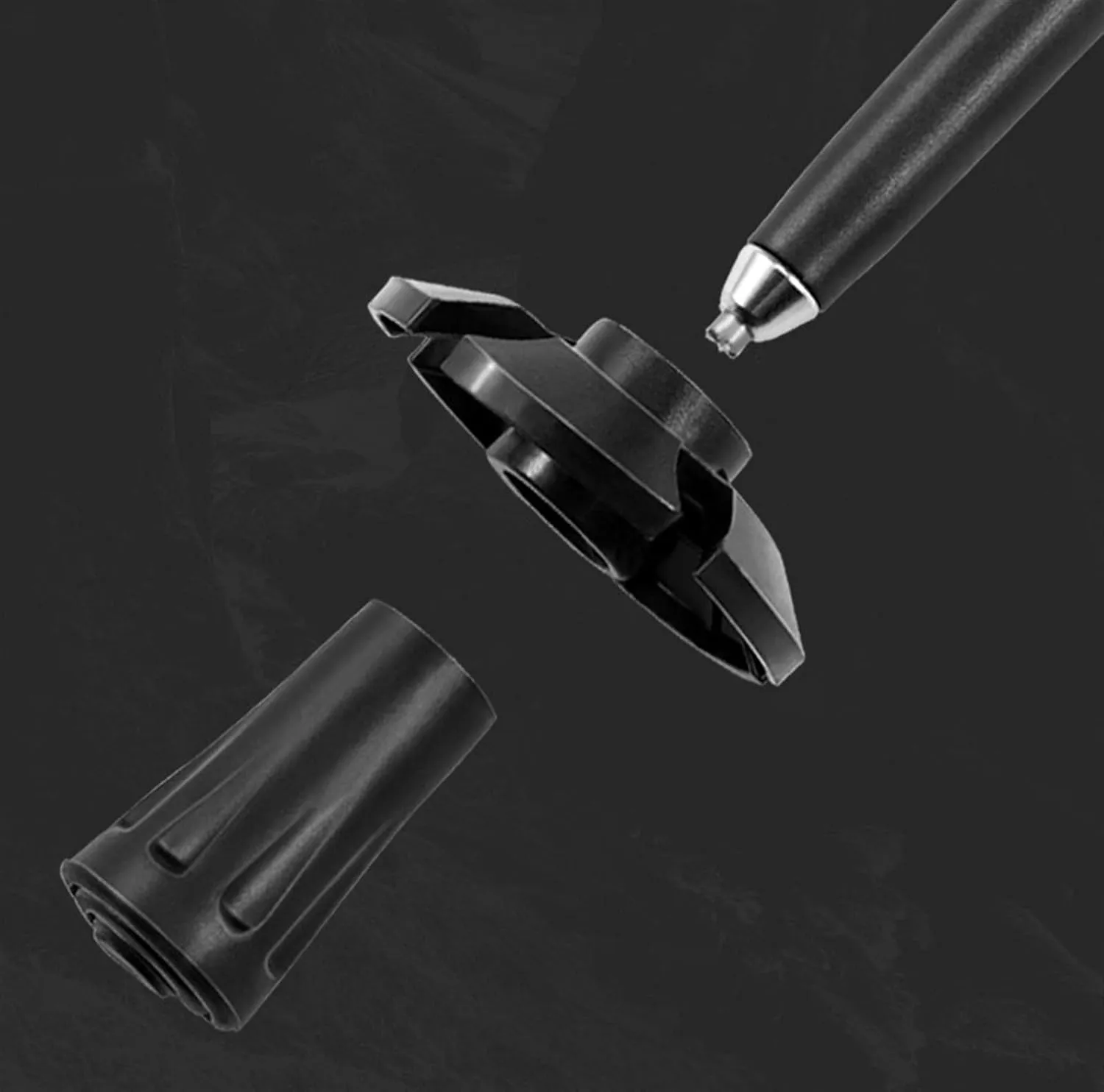 Walking Stick Hiking Poles Light Retractable Trekking Poles Adjustable Carbon Fiber with Soft Comfortable Handle Hiking Gear Trekking Poles