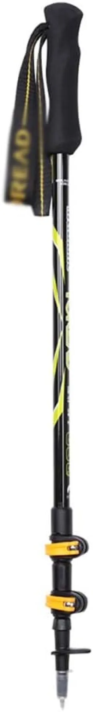 Walking Sticks 100% Carbon Fiber Trekking Pole Ultralight Trail Running Walking Stick for Outdoor Camping Walking Stick Trekking Trekking Poles (Color : Black)