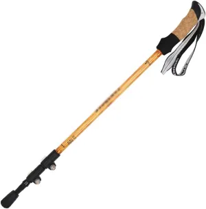 Walking Sticks Hiker Hunger 100% Carbon Fiber Trekking Poles –Ultralight & Collapsible with Quick Flip-Locks for Hiking, Skiing, Camping Trekking Poles