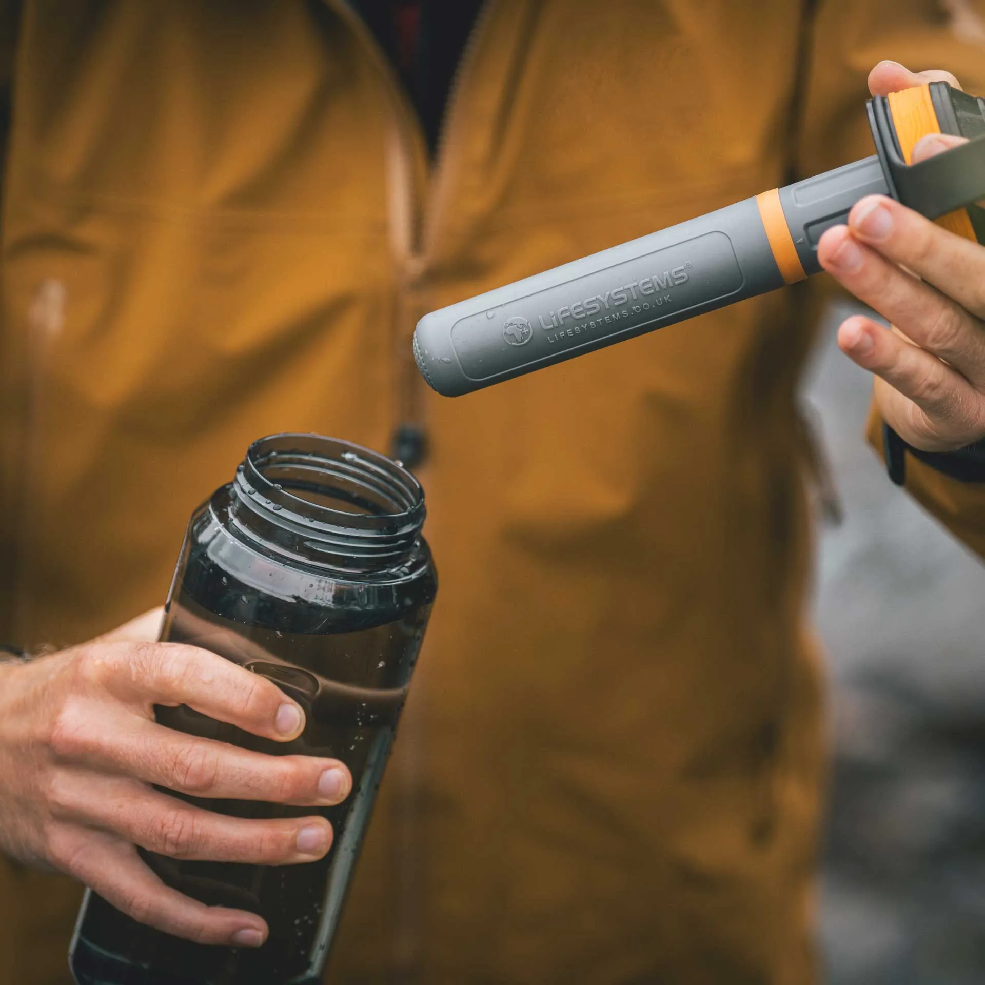 Water Filter Purifier Bottle