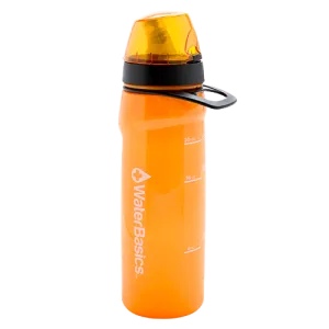 WaterBasics™ - Red Line Filtered Water Bottle