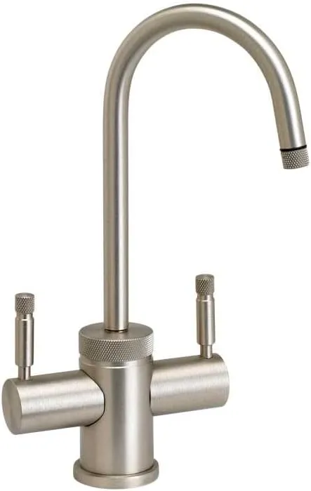 Waterstone 1450HC-ABZ Industrial C-Spout Hot & Cold Filtration Faucet Antique Bronze