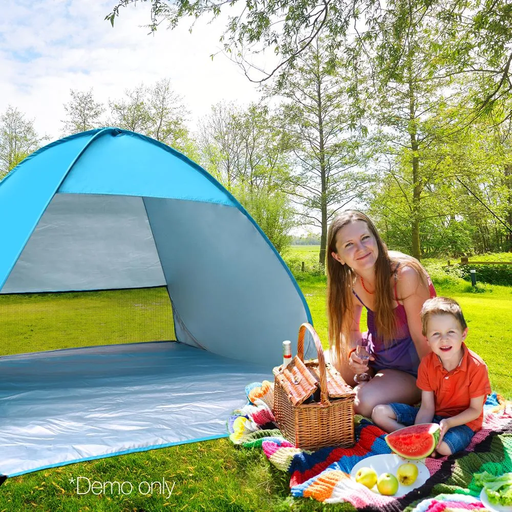 Weisshorn 4 Person Pop Up Beach Tent