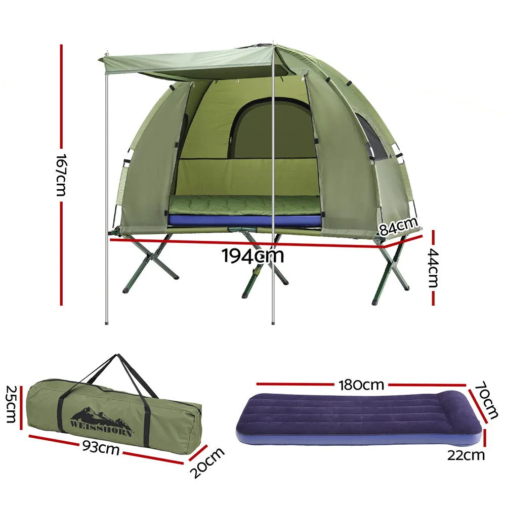 Weisshorn 5-in-1 Camping Tent Cot 1-person Air Mattress Camping Bed-NT_Metro