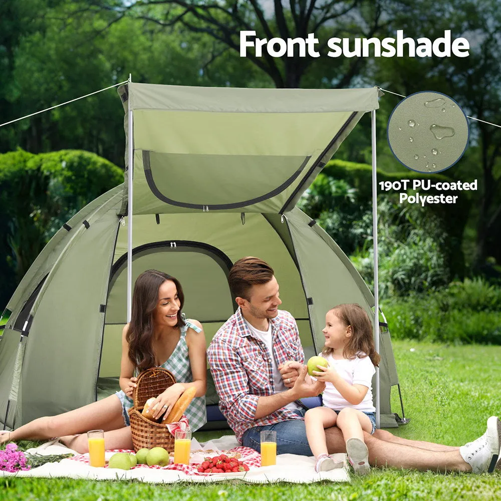 Weisshorn 5-in-1 Camping Tent Cot 1-person Air Mattress Camping Bed-NT_Metro