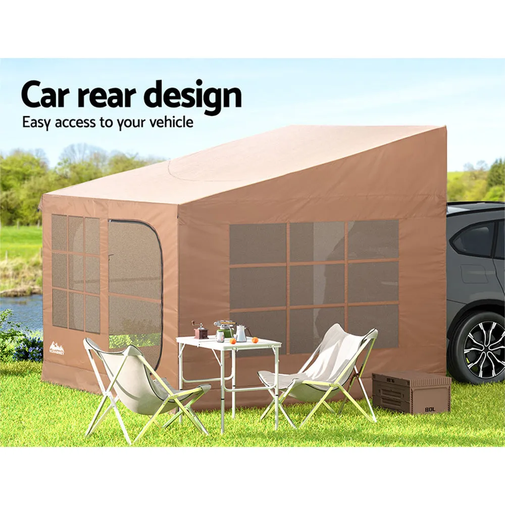 Weisshorn Camping Tent Car SUV Rear Side Canopy Portable Shelter Family Home 4WD-QLD_Metro
