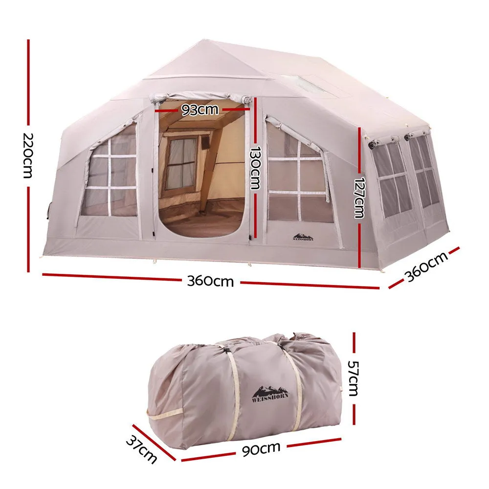 Weisshorn Camping Tent Inflatable Beach Tent 6 Person 360CM-QLD_Rural