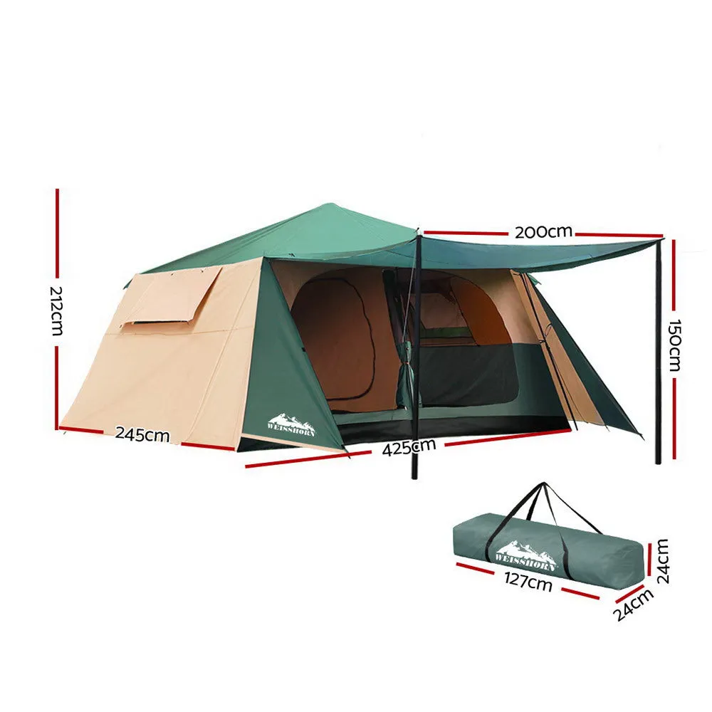 Weisshorn Instant Up Camping Tent 8 Person Pop up Tents Family Hiking Dome Camp-TAS_Metro