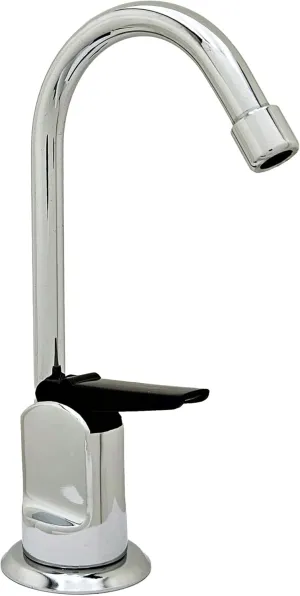 Westbrass D203-NL-05 6" Touch-Flo Style Pure Cold Water Dispenser Faucet, Polished Nickel