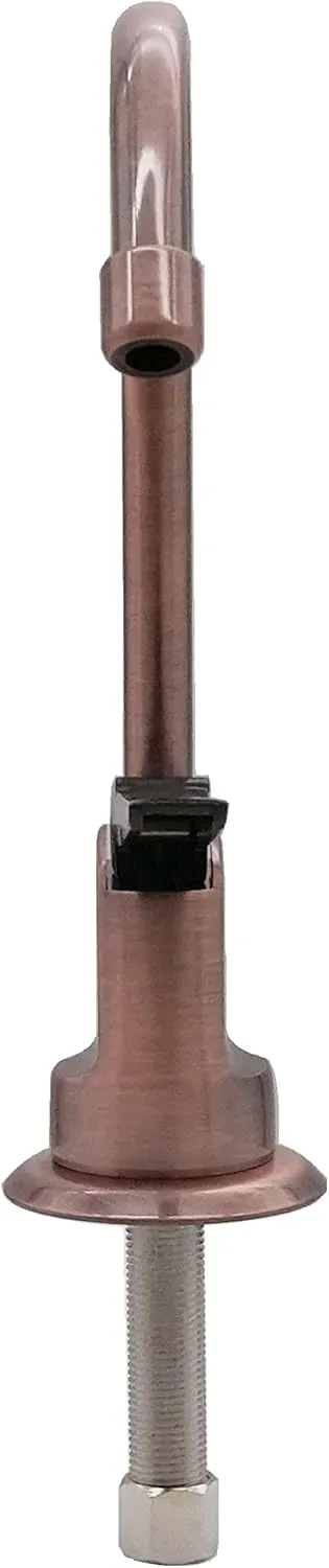 Westbrass D203-NL-11 6" Touch-Flo Style Pure Cold Water Dispenser Faucet, Antique Copper