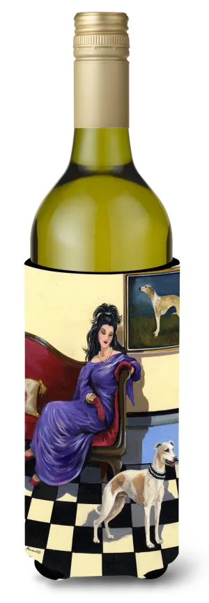 Whippet Elegance and Grace Wine Bottle Hugger PPP3238LITERK