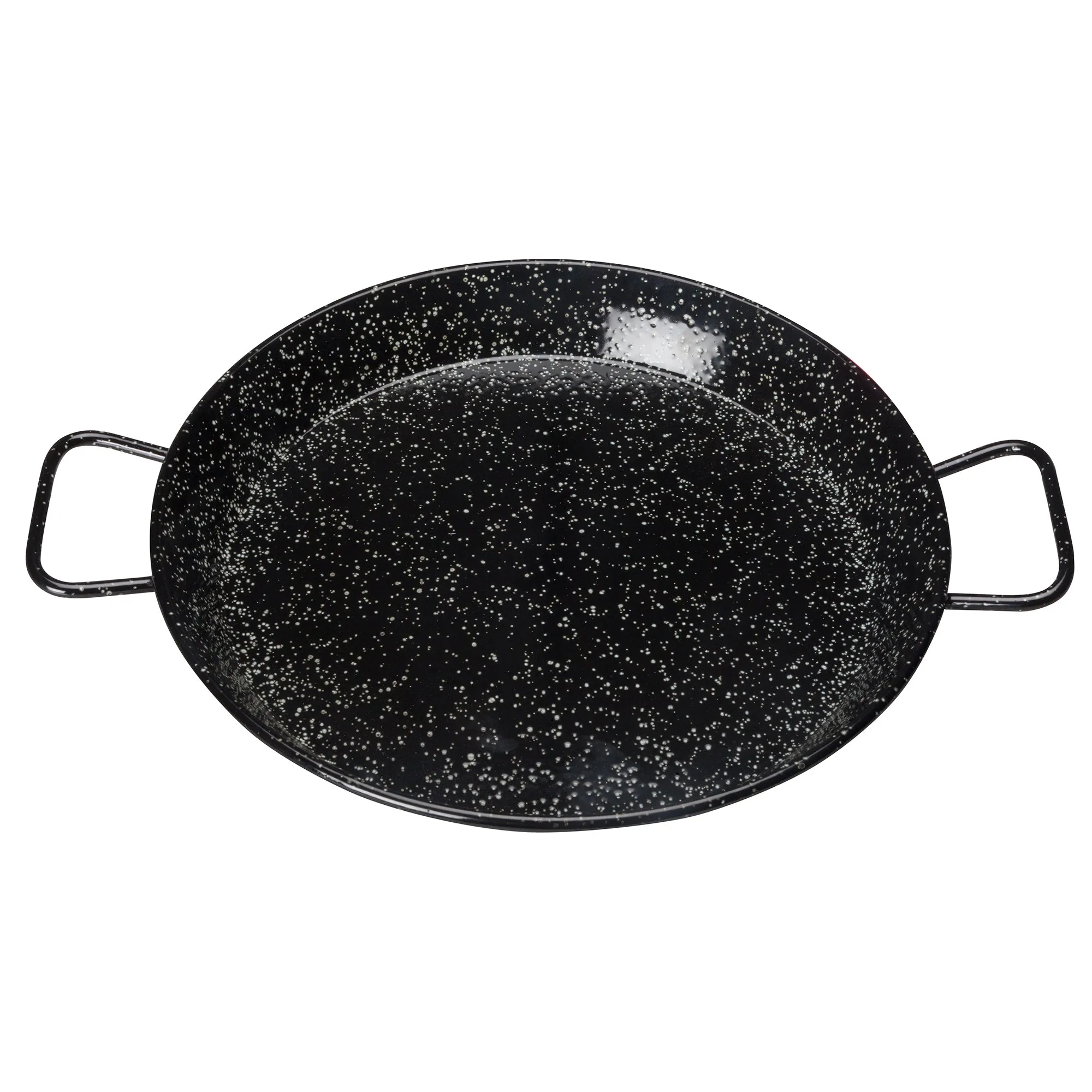 Winco CSPP-11E 11" Paella Pan, Enameled Carbon Steel (Spain) (Price/Piece)