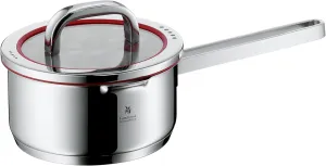 WMF Sauce Pan 16cm, 1.4L, Brushed Finish, Stainless Steel, Suitable for All Stove Tops, Including Induction, Dishwasher-Safe, With Lid