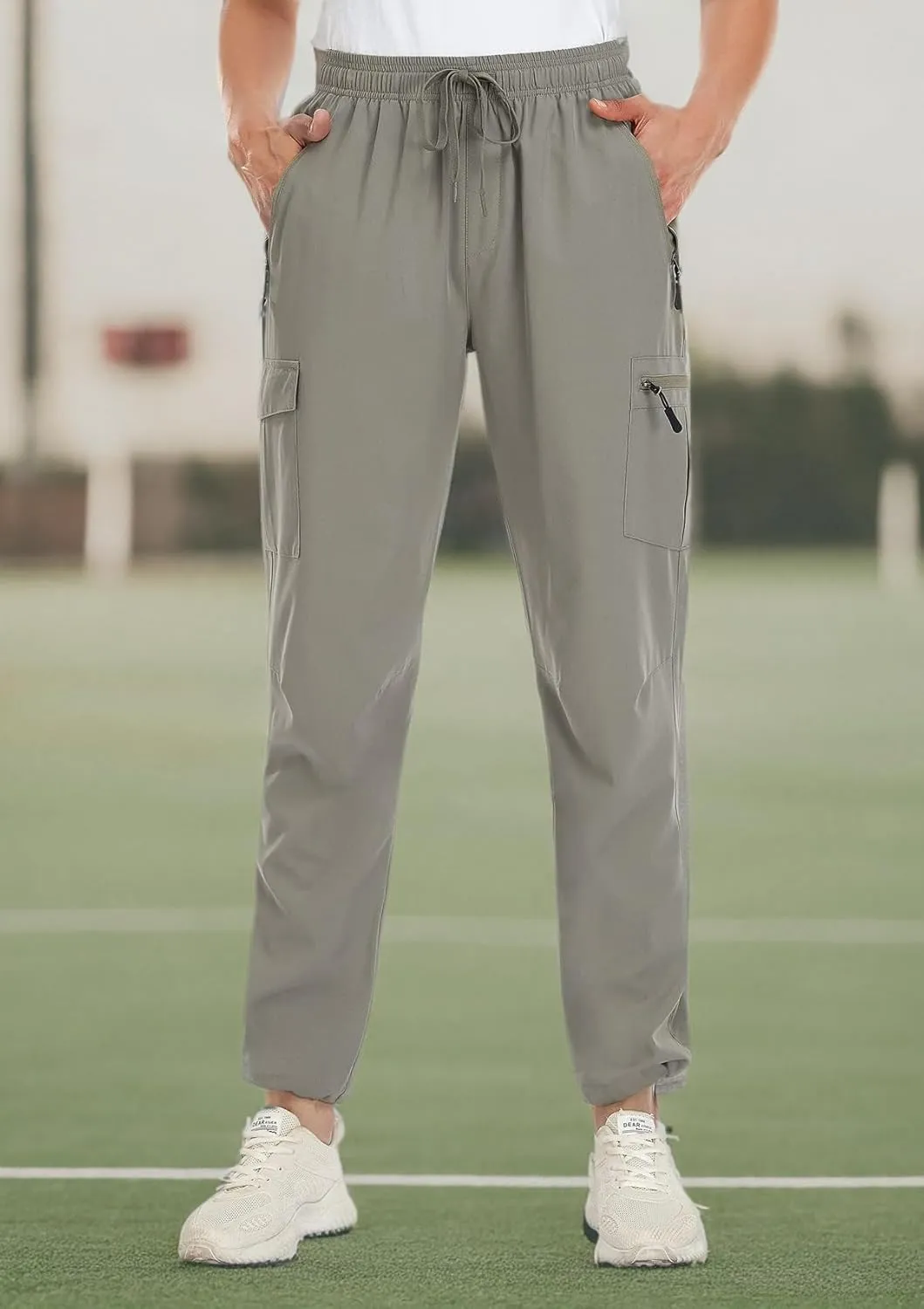 Women's Cargo Hiking Pants Camping Fishing Drift Quick Dry Water Resistant UPF50  Workout Travel Pants 5 Zip Pockets