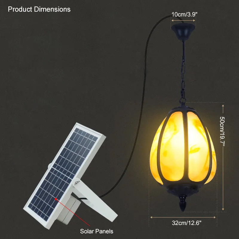 WOMO Outdoor Pumpkin Pendant Light-WM9032