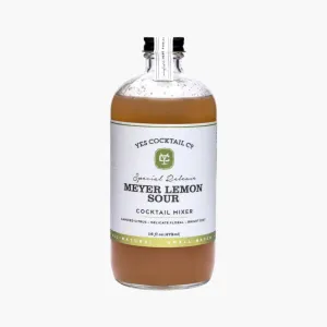 Yes Cocktail Co. - Meyer Lemon Sour Cocktail Mixer: Summer Seasonal
